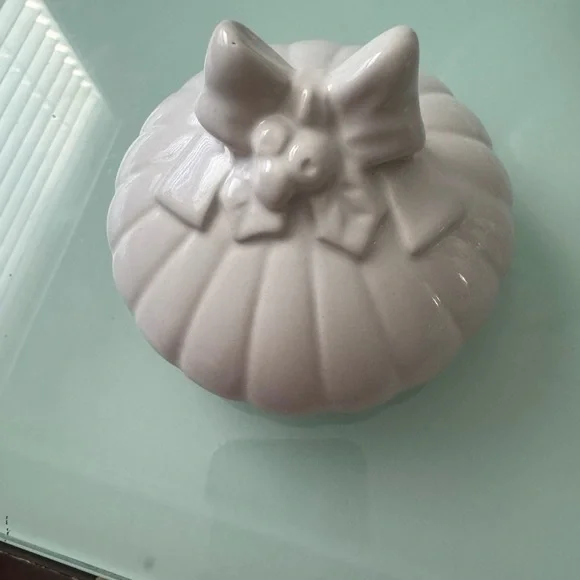 {Enesco Precious Moments} Christmas Happy Holly Days Stoneware Teapot Set 1994 - Picture 12 of 15